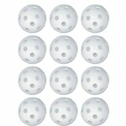 X-Plate 9in Plastic Wiffle Baseballs || DOZEN