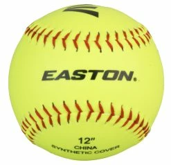 Easton 12in Soft-Core Softball || 6 Pack