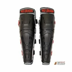 Black Armoury Tibia Et Genouillères - Red Dragon