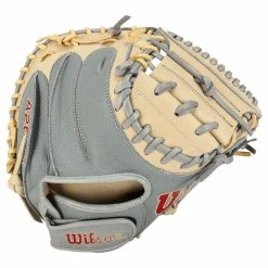 Wilson A2000 PF33 SuperSkin 33" Baseball Catcher's Mitt - 2023 Model -All Gloves Elegant store wilson baseball glove a2000 pf33ss catchers mitt 33 23 inset2
