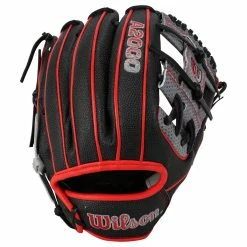 Wilson A2000 1975 Spin Control 11.75" Baseball Glove - 2023 Model -All Gloves Elegant store wilson baseballl glove a2000 1975ss 1175 23 inset2
