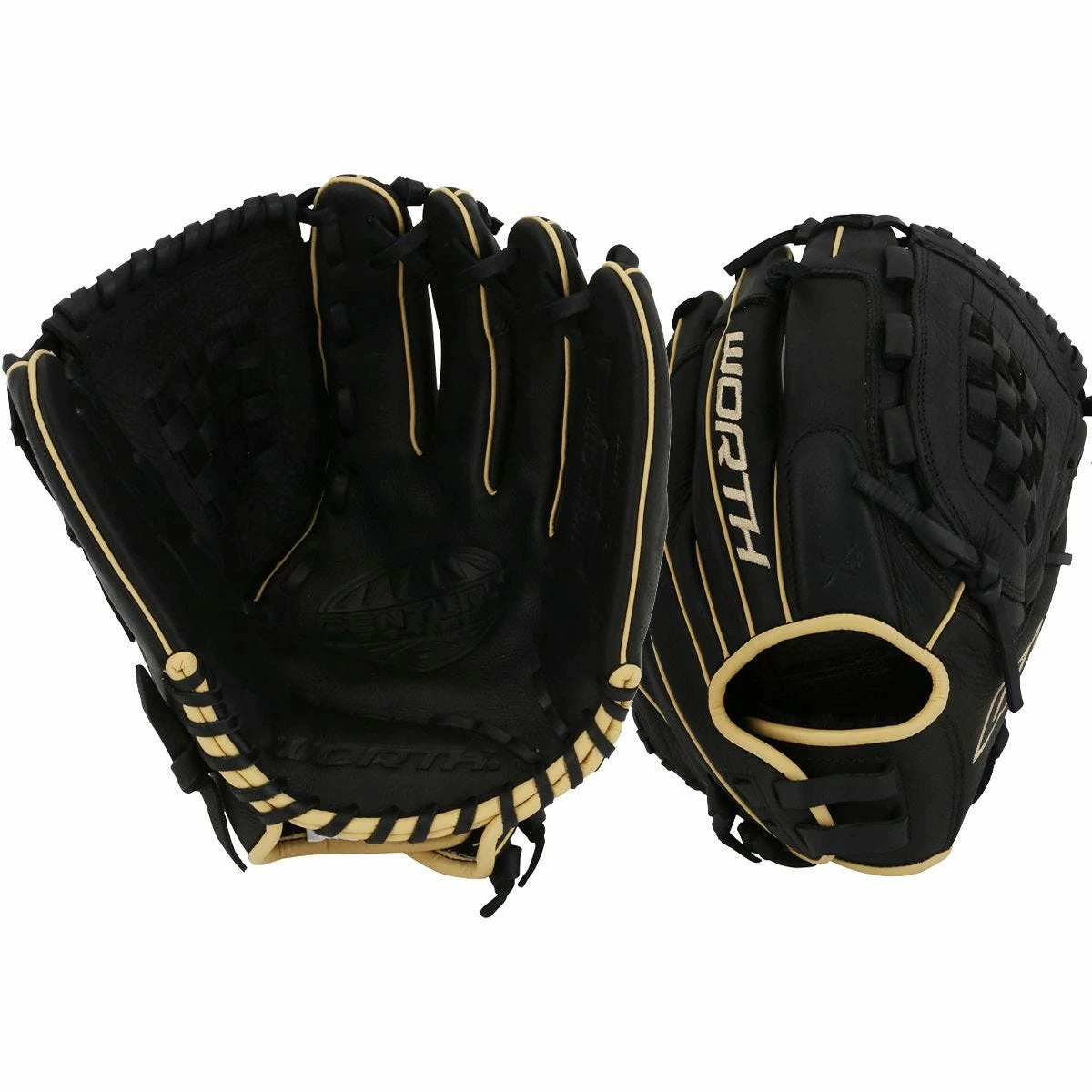 Worth Century C117BC 11.75" Adult Fastpitch Softball Glove 3 Worth Century C117BC 11.75" Adult Fastpitch Softball Glove