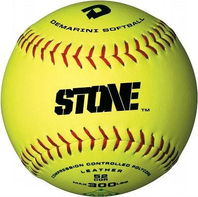 DeMarini Stone ASA 12in Slowpitch Softballs || 6 PACK 3 DeMarini Stone ASA 12in Slowpitch Softballs || 6 PACK