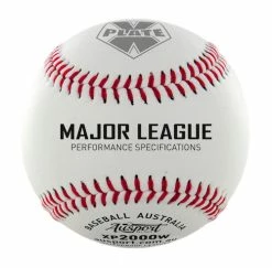 X-Plate 2000W Water-Resistant Leather Baseball || SINGLE