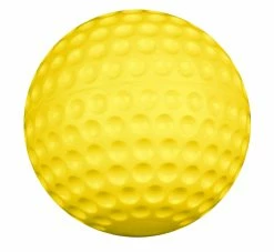 X-Plate Dimple Baseball Yellow || DOZEN